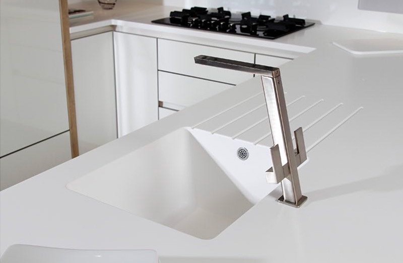 acrylic solid surface kitchen corian sink manufacturer in turkey