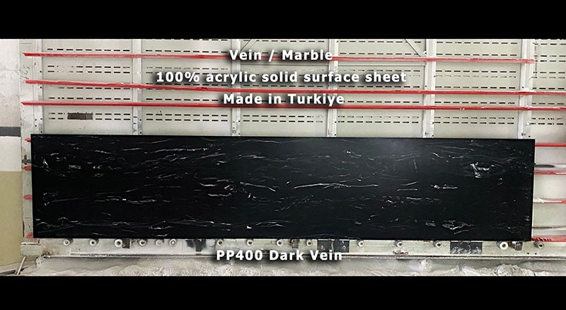 vein marble acrylic solid surface manufacturer in turkey