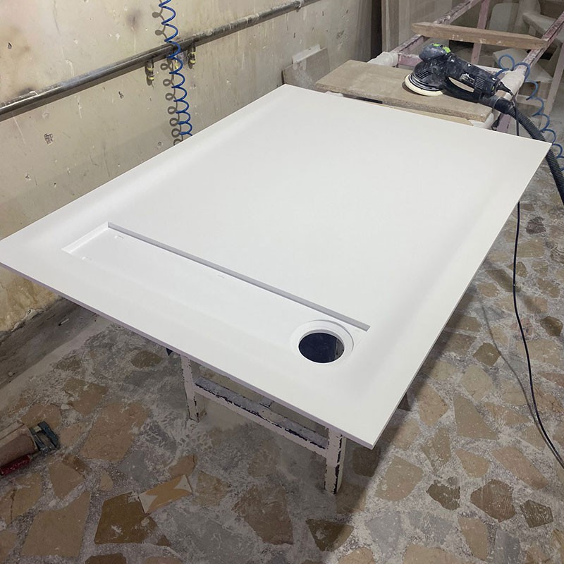 solid surface shower tray made in turkey