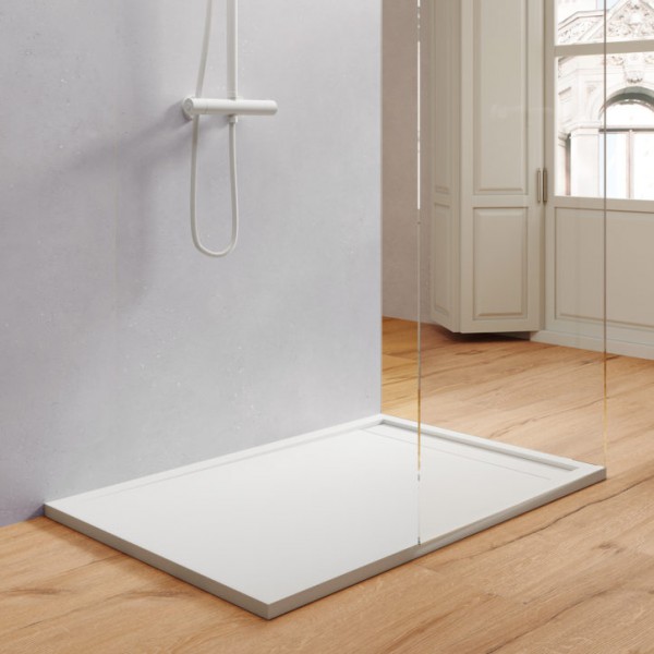 solid surface shower tray - solid surface shower pan - solid surface düş teknesi - made in turkey