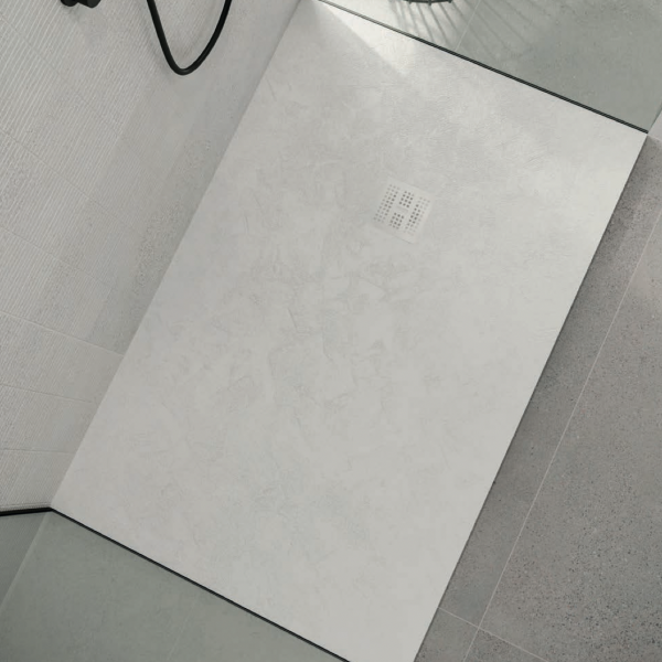 solid surface shower tray - solid surface shower pan - solid surface düş teknesi - made in turkey