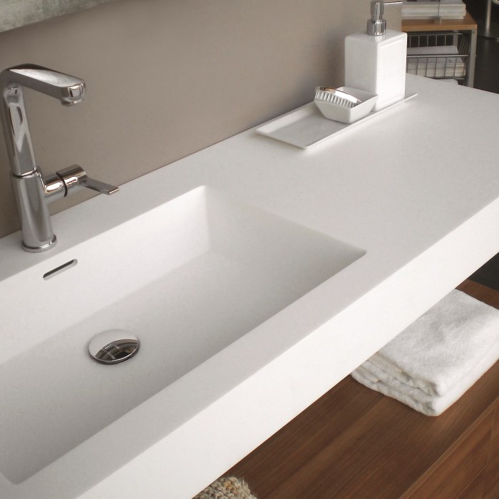 200 Maryfass corian bathroom sink