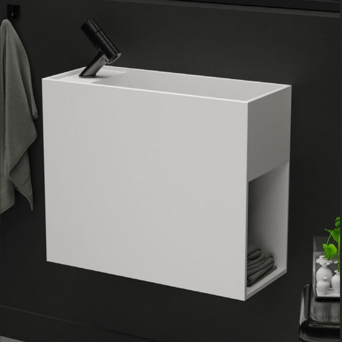 CBN-105 Maryfass corian bathroom vanity