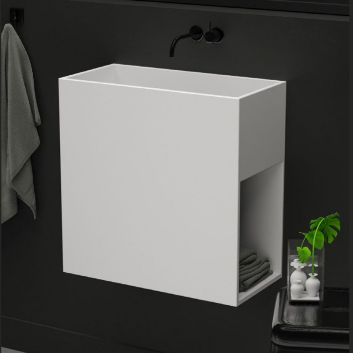 CBN-106 Maryfass corian bathroom vanity