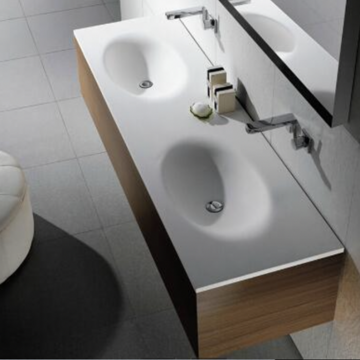 CNT-112 Maryfass solid surface corian bathroom sink