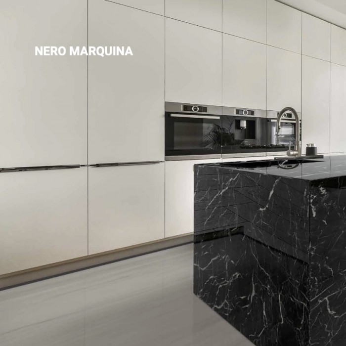 Nero Marquina Porcelain Slab