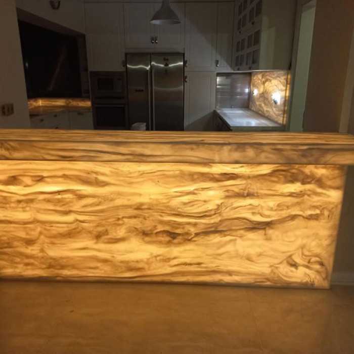 PP200 Vein Marble Acrylic Solid Surface