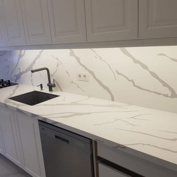 PP950 Vein Marble Acrylic Solid Surface