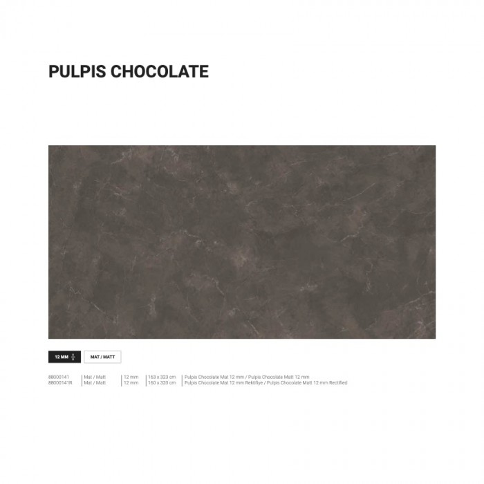 Pulpis Chocolate Porcelain Slab