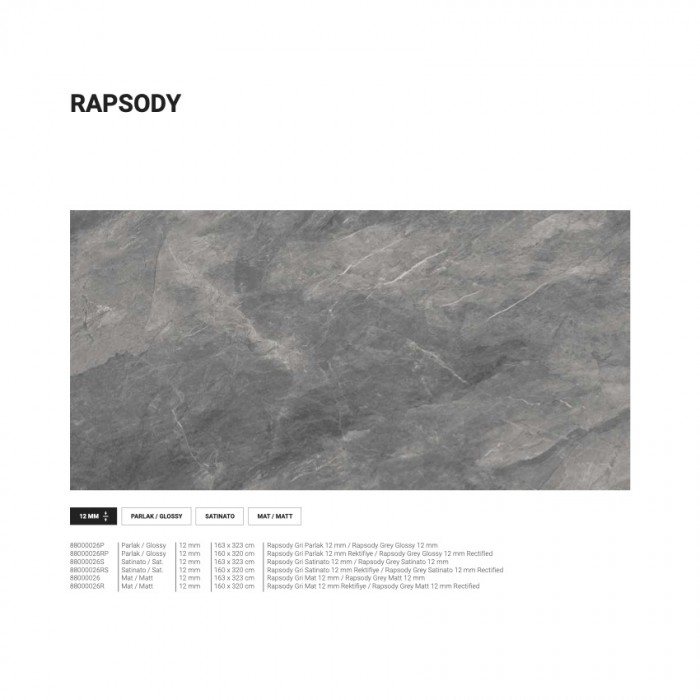 Rapsody Porcelain Slab