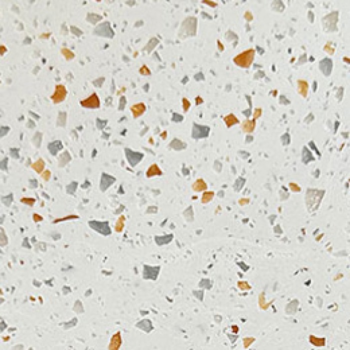 Sky12 Terrazzo Modified Polyester Solid Surface