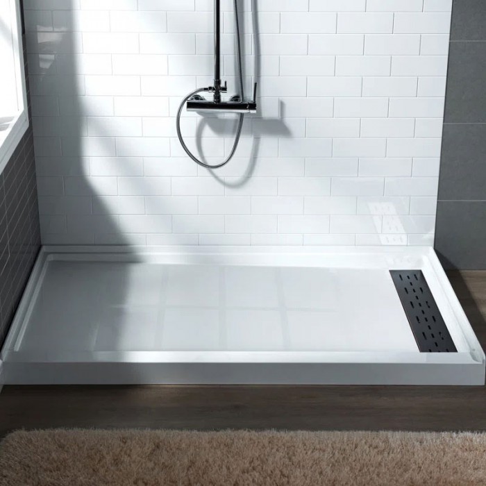 Lino Solid Surface Shower Pan